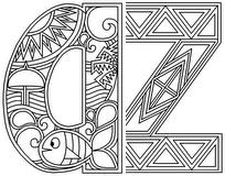 Download, print, color-in, colour-in Lowercase Pack